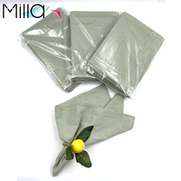 Serviette en tissu de coton texturé classique pour décorations de mariage et usage domestique pour le style d'avion