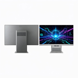 Monitor de escritorio OEM de 24 y 27 pulgadas con tarjeta gráfica integrada, pantalla táctil para oficina, computadora todo en uno - Product Image 1