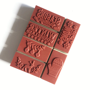 Chất lượng cao tùy chỉnh Mô hình gỗ tem & miếng đệm cao su cho trang trí nhà máy giá sản phẩm khác nhau - Product Image 6