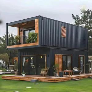 Casa Contenedor de 2 Pisos en Oferta 2026, Casa Modular Prefabricada Desmontable, 2-3 Dormitorios, 20 pies/40 pies, Villa Moderna de Lujo, Color Personalizado - Product Image 5