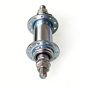 Roues de vélo <span class=keywords><strong>avant</strong></span>/arrière en acier galvanisé – Fixation par boulons, roulement étanche, axe à écrou, durables, 20 rayons pour BMX/VTT - Product Image 3