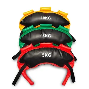Nuovo Design Croissant Fitness Sandbags pacchetto di esercizi Squat borsa bulgara personale per sport di sollevamento pesi