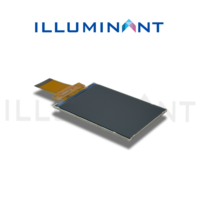 Módulo de Pantalla TFT-LCD LCM IPS TN COG Personalizado con Conector FPC Tipo 3.5 Pulgadas, 300 Nits, Resolución 320x480, Interfaz SPI/I2C