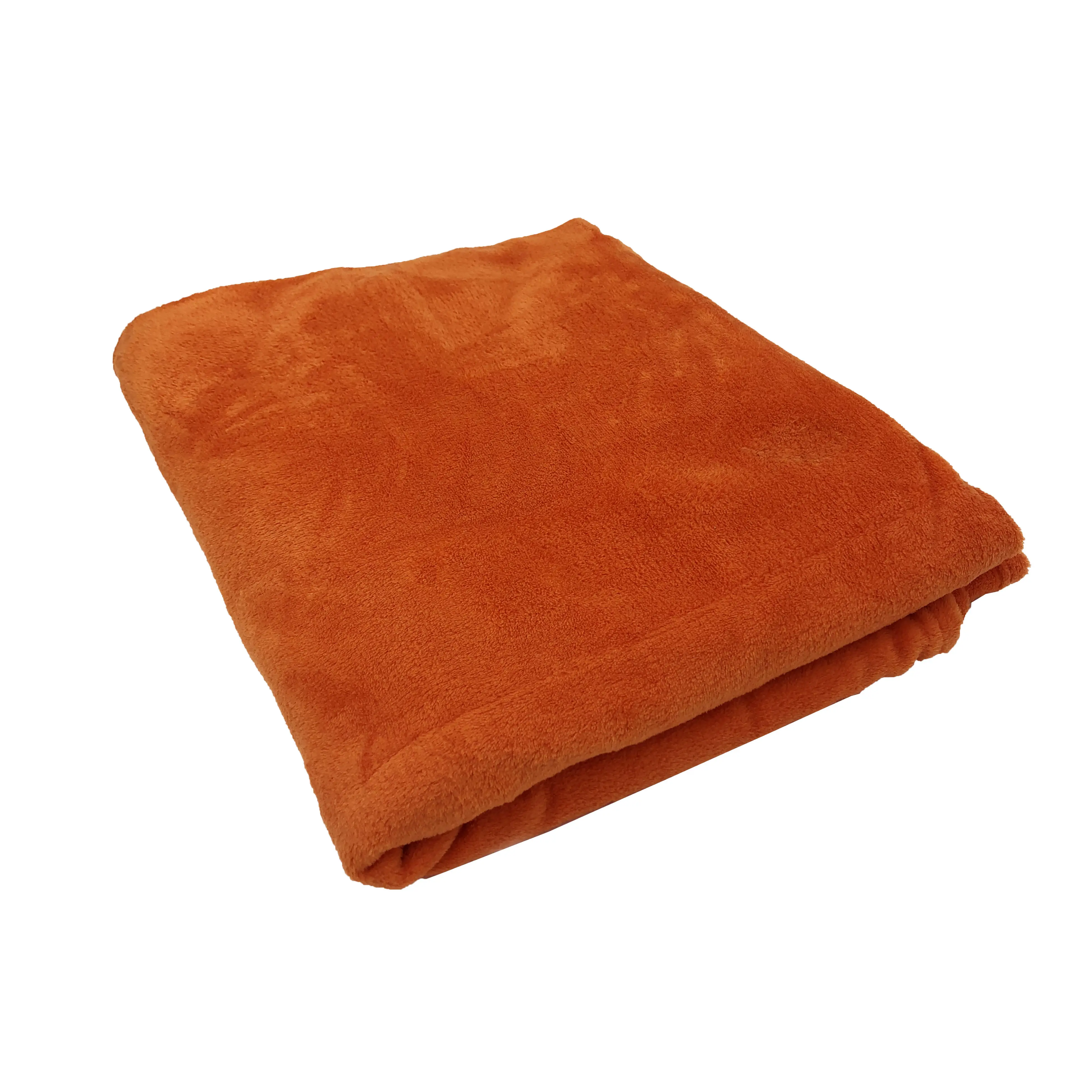 160*210 सेमी आकार 100% पॉलिएस्टर कंबल थोक सस्ते ठोस रंग कोरल मखमल कंबल पूरे मौसम में फेंक दिया जा सकता है।