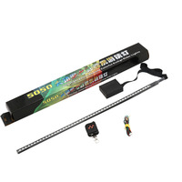 147Model 48SMD 5050 RGB Télécommande LED Knight Rider Lights, Lampe d'ambiance décorative, Feu de signalisation d'avertissement, Étanche
