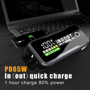 Автоматический аварийный набор инструментов <span class=keywords><strong>Power</strong></span> <span class=keywords><strong>King</strong></span> Portable 12 24 В стартер Суперконденсатор стартер 6000A 27000 мАч автомобильный аккумулятор бустер - Product Image 3