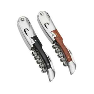 WELLFLYER BO-378 Top vente manche en bois serveurs couteau <span class=keywords><strong>tire</strong></span>-bouchon ouvre-vin <span class=keywords><strong>laguiole</strong></span> accessoires de cuisine avec boîte cadeau - Product Image 2