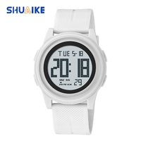 Montre colorée avec alarme, prix bas, affichage LED, chronomètre sportif, montre numérique pour homme, étanche, Reloj Hombre