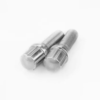 Boulon de roue M12x1.5 à tête Torx pour jantes de course de voiture et moto, boulon de roue en alliage 6 points pour marché secondaire