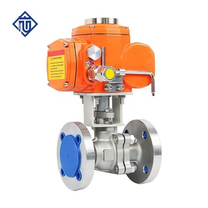 Válvula de Cierre de Bola con Brida Antideflagrante de Acero Inoxidable para Petróleo y Gas Q941F-16P Ex Fabricada con Acero Inoxidable CF8 (304) de Alta Calidad - Product Image 5