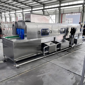Laveuse et sécheuse automatique commerciale haute performance pour paniers, caisses, plateaux, palettes et bacs de manutention en plastique pour légumes - Product Image 6