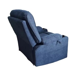 Fauteuil inclinable fonctionnel en tissu, style aile, avec accoudoirs relevables, pour <span class=keywords><strong>chambre</strong></span> et salon, couleur élégante, idéal pour personnes âgées, pour la maison - Product Image 6