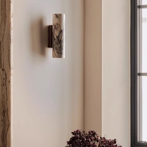Lámpara de pared de mármol natural estilo francés, luz LED de 7*24 cm para entrada, sala de estar, dormitorio, pasillo, pared de fondo - Product Image 3