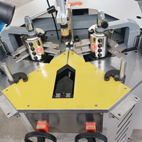 Máquina de Engarzado de Esquinas de Aluminio de Alta Resistencia WEIKE CNC 140H, Equipo de Ensamblaje de Perfiles de Aluminio para la Fabricación de Muros Cortina