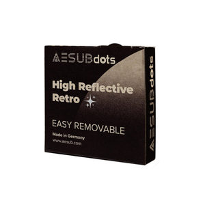 AESUBdots alta riflettenza retro facile - Product Image 1