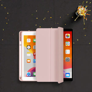 Étui intelligent pour <span class=keywords><strong>iPad</strong></span> Air 4 10.9 pouces, étui de protection souple en PU, rose, pour tablette - Product Image 3