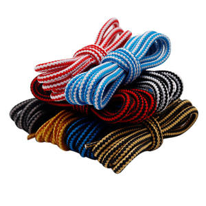 Cordones Weiou de Poliéster Bicolor Redondos, Aptos para Botas Amarillas, Botas <span class=keywords><strong>Martin</strong></span>, Zapatos de Papá, Zapatos Deportivos Casuales - Product Image 2