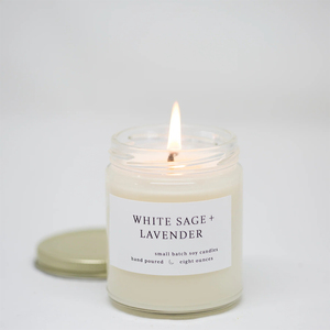 Vela Aromática de Soja de Alta Calidad – Lavanda y Salvia, Decoración para el Hogar, Cera de Soja - Product Image 2