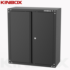Kinbox Garage <b>Unit</b> 2-Door <b>Storage</b> Cabinet Tools Box Fixed to <b>Wall</b> for Home Garage DIY 20WC26201 2-Door Tool Boxes fo - Product Image 2