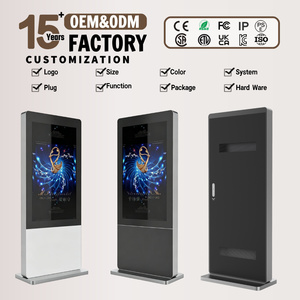 Kiosco Interactivo para Exteriores de 43/49/55 Pulgadas de Gran Venta con Pantalla Táctil LCD, Tótem de Suelo, Panel de Publicidad Digital - Product Image 1