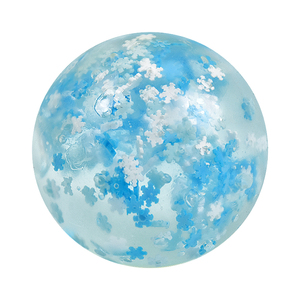 Jouet à presser Flocon de neige en Maltose, Cube transparent anti-stress à rebond lent, Vente en gros, Jouet souple écologique en Maltose pour filles et enfants - Product Image 1