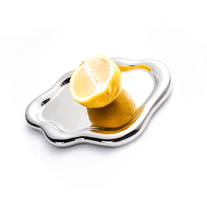 Piatto in Ceramica per Servire, Vassoio Decorativo per <span class=keywords><strong>Tavola</strong></span>, <span class=keywords><strong>Porta</strong></span> <span class=keywords><strong>Frutta</strong></span>, Dessert, Oggetti, Anelli e Gioielli - Product Image 3