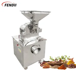 4-30KW Steel Stainless grain grinding machine hammer crusher price herb pulverizer machine