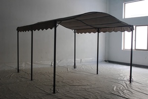Gazebo de <span class=keywords><strong>jardin</strong></span> <span class=keywords><strong>en</strong></span> <span class=keywords><strong>bois</strong></span> traité sous pression de type naturel avec cadre <span class=keywords><strong>en</strong></span> métal finition enduite de poudre pavillon de pergola - Product Image 5