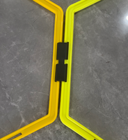 Cônes d'agilité pour enfants, entraînement polygonal, Taekwondo, basketball, football, matériau PP durable, équipement sportif éducatif