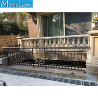 Panneaux de clôture en acier en fer forgé pour balustrades de balcon à vendre