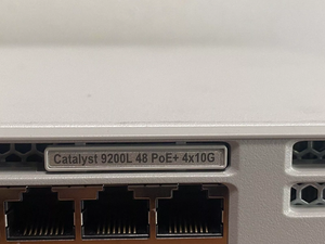 Nouveau Switch Original Cisco Catalyst 9200L 48 ports PoE+, 4 x 1G, Réseau C9200L-48P-4G-A - Product Image 4
