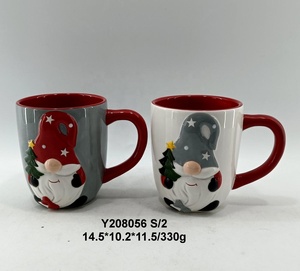 <span class=keywords><strong>Pichet</strong></span> de père noël en céramique pour décoration de Noël - Product Image 3