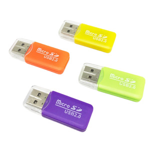 Venta Directa de Fábrica, Lector de Tarjetas USB2.0 de Alta Velocidad, Lector de Tarjetas Externo TF para Computadora y Teléfono Móvil - Product Image 6