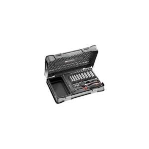 FACOM - R.2BLPB Jeu de douilles métriques 1/4 ''à 6 points (46 pièces) -ENSEMBLES DE CLIQUET ET DE DOUILLES EAN 3662424074448 1/4" - Product Image 1