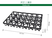 Panier suspendu pour plantes, pot de fleurs en plastique, produit de jardinage, pots de fleurs pour pépinières