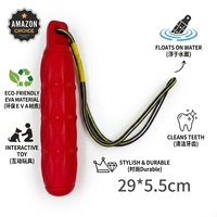 Jouets à mâcher amusants et écologiques en mousse LY pour le nettoyage des dents des animaux de compagnie, 29 cm, pour grands chiens, entraînement intérieur/extérieur, jeu quotidien, tout usage
