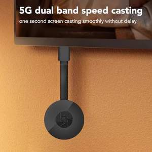 <span class=keywords><strong>Miracast</strong></span> & DLNA รองรับการทำมิเรอร์และสตรีมมิ่งหน้าจอได้ง่ายดองเกิลทีวีไร้สาย4K สำหรับสมาร์ททีวีพีซีและโปรเจกเตอร์ - Product Image 5