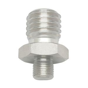 Adaptador de rosca 5/8-11 a M9*0.75 para pulidoras y lijadoras, hierro niquelado - Product Image 2