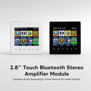 <strong>Background</strong> Music Host 86 Type in Wall Amplifier Panel Doorbell Trigger TF USB AUX Playback IR Remote - Product Image 6