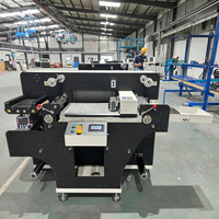 Máquina troqueladora de etiquetas planas rollo a rollo de alta velocidad de venta de fábrica VR320F para embalaje