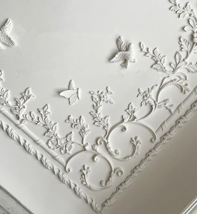 Moulures murales plates en PU, ornements en mousse PU, accessoires pour plafond et mur - Product Image 1