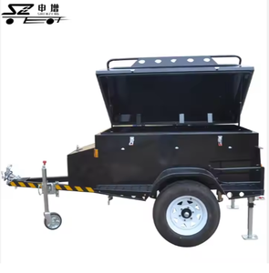 <span class=keywords><strong>500kg</strong></span> Multifonction En Acier Mini Utilitaire Cargo Voyage Voiture <span class=keywords><strong>Remorque</strong></span> Avec Frein Électrique - Product Image 4