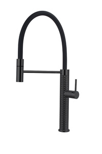 Rubinetto da <span class=keywords><strong>Cucina</strong></span> Moderno Europeo in Ottone con Maniglia Singola, <span class=keywords><strong>Miscelatore</strong></span> Girevole a 360 Gradi con Doccetta Estraibile, Valvola in Ceramica, per Uso Alberghiero - Product Image 3