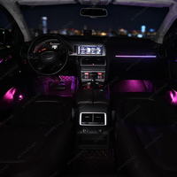 Pour Audi Q7, éclairage ambiant LED pour voiture, 12V, éclairage ambiant intérieur, éclairage de plafond LED Symphony avec fonctions colorées, OEM accepté