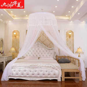 Nhà Máy Giá Bán Buôn Sang Trọng Phong Cách Polyester Ren Trang Trí Treo Tán Muỗi Lưới Muỗi - Product Image 5