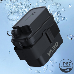 Xách tay 24V 12V Li Ion pin không thấm nước IP67 18650 lithium có thể sạc lại pin cho ngoài trời theo dõi đèn đánh cá - Product Image 3