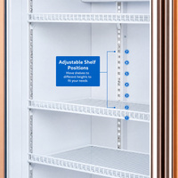 Armoire Réfrigérée Double Porte 980L Direct Usine avec Emballage Gratuit et Dégivrage Automatique pour la Restauration Événementielle