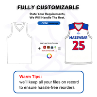 Camisetas de Baloncesto Personalizadas Sublimadas, Transpirables, que Absorben la Humedad, para Hombre, 100% Poliéster, de Secado Rápido, Cuello en V, Tallas para Adultos