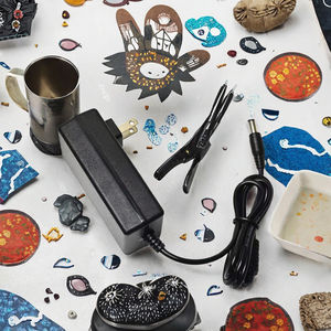 Chargeur de batterie Li-ion 16,8 V 2 A ABS DC pour <span class=keywords><strong>TheraGun</strong></span>, Hyperice, Medcursor, Mebak, Toloco, Sportneer, Sonic Fusion, 100-240 V/0,5 A 2 - Product Image 2