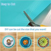 Tapis de bureau réutilisable en EVA, tapis de protection pour tiroir, tapis moderne anti-huile, anti-humidité, imperméable, tapis de protection pour vaisselle, tapis de protection pour étagère de cuisine